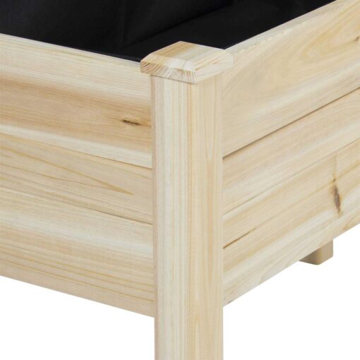 Best Choice Products 48x24x30in Raised Garden Bed Elevated Wood Planter Box Stand for Backyard - Image 4