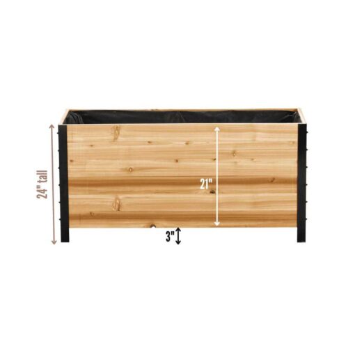 Cedar Planters 18 x Planter Box - Image 3