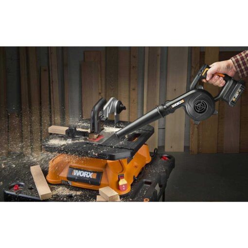 Worx 20V Cordless Shop Blower Power Share - Image 2