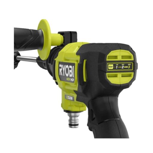 RYOBI 40-Volt HP Brushless EZClean 600 PSI 0.7 GPM Cold Water Power Cleaner with 2.0 Ah Battery and Charger - Image 2