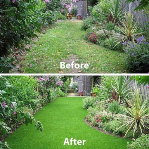 Kingdely 6.6 ft. x Green Artificial Grass Sod - Image 2