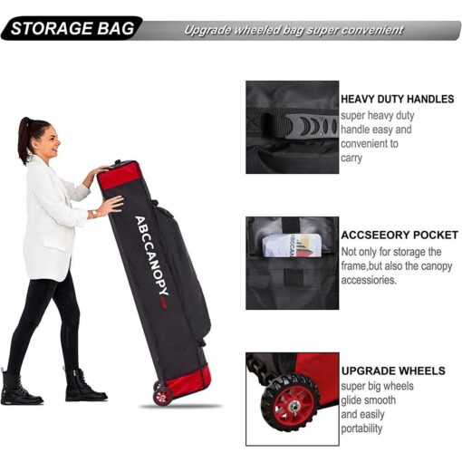 ABCCANOPY Pop Up Canopy Tent Commercial Instant - Image 4