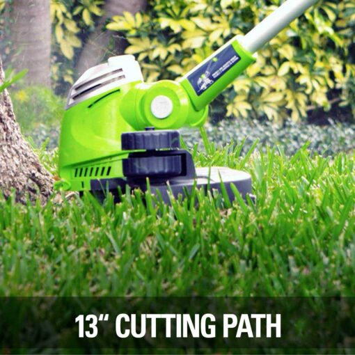Greenworks 40V 13-inch Cordless String Trimmer/Edger - Image 3