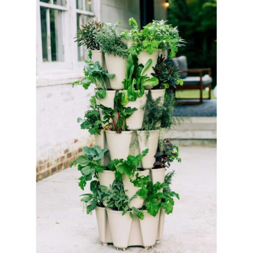 GreenStalk Patented Large 5 Tier Vertical Garden Planter with Patented Internal Watering System Great for Growing a Variety of Strawberries - Image 2
