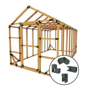 E-Z Frame 10 ft. W x D Custom DIY Storage Shed Kit by E-Z Frames