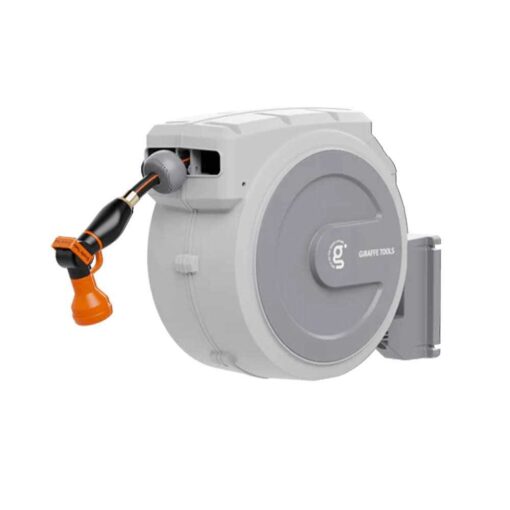 Giraffe Tools Retractable Garden Hose Reel-1/2in-130ft AW4012US - Image 2