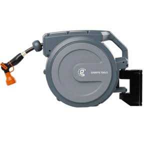 Giraffe Tools Retractable Garden Hose Reel-1/2in-130ft AW4012US - Image 4