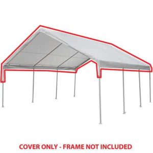 King Canopy 20& White Drawstring Cover
