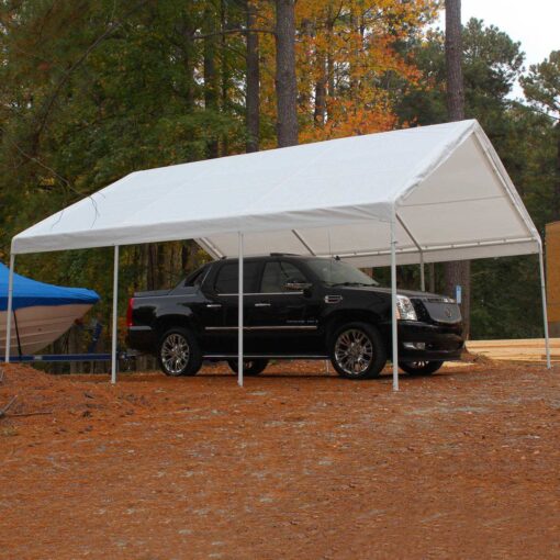 King Canopy 20& White Drawstring Cover - Image 2