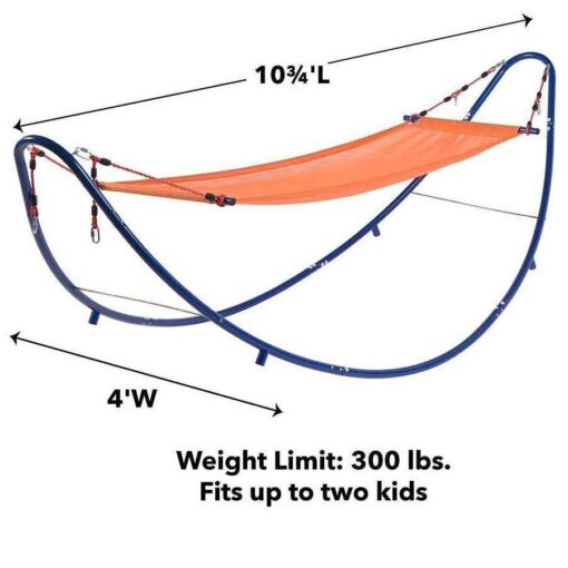 HearthSong 2-in-1 Adjustable Rockin’ Hammock - Image 3