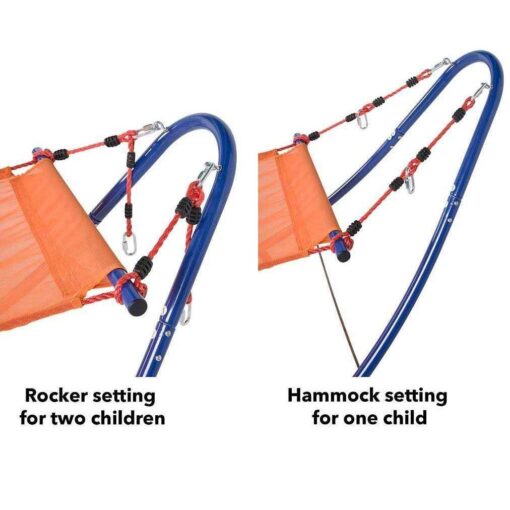 HearthSong 2-in-1 Adjustable Rockin’ Hammock - Image 5