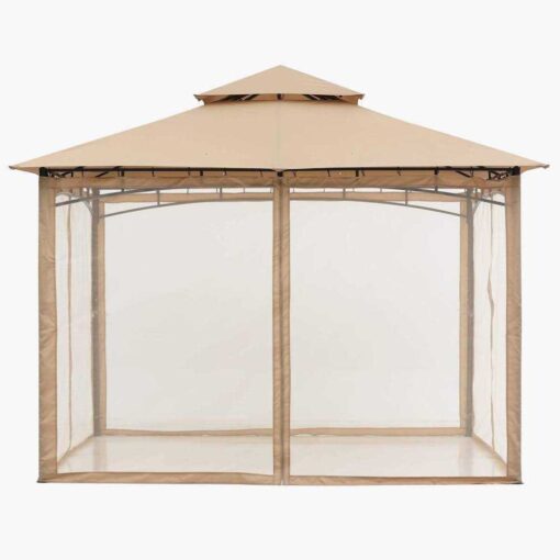 Sturdy Patio Gazebo 10 Ft x with Mosquito Netting by ABCCANOPY - Image 2