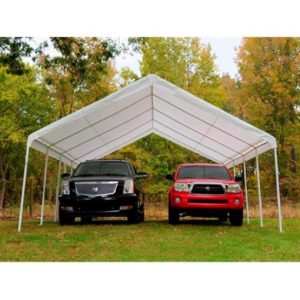 King Canopy 18& x 27& White Drawstring Cover