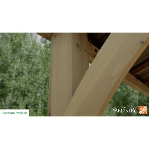 Yardistry Rain Gutter Kit for the 12 x Meridian Gazebo - Image 3