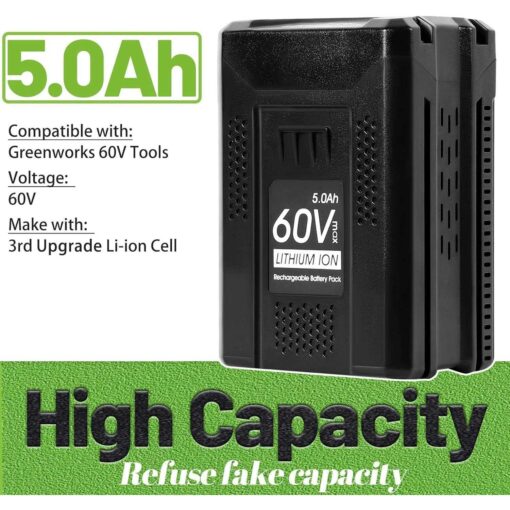 TenHutt Upgrade for Greenworks 60V 5.0Ah - Image 2