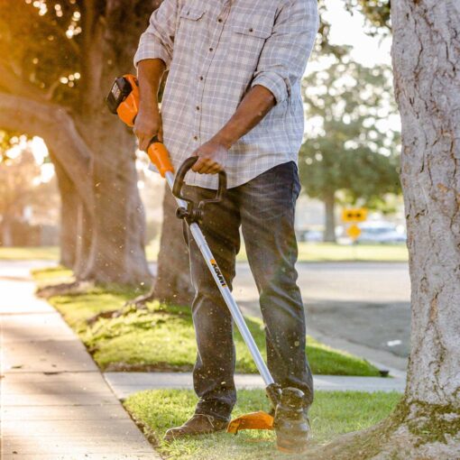 Worx 20' Push Mower 13' String Trimmer - Image 5