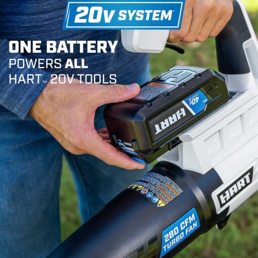 Hart 40-Volt Brushed Jet Fan Blower - Image 2