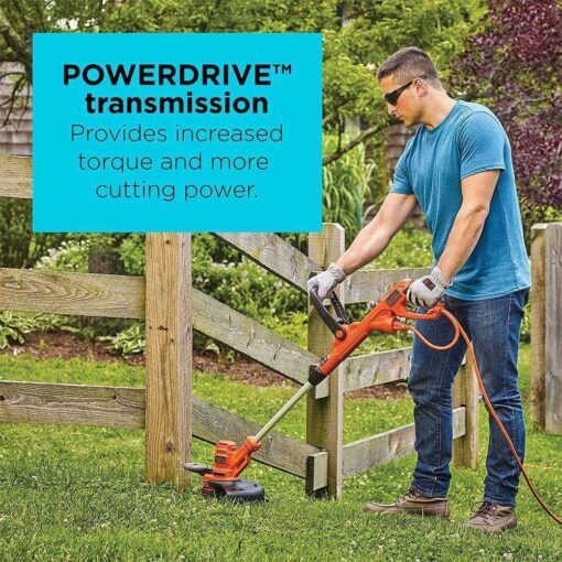 BLACK+DECKER String Trimmer Electric 14-Inch - Image 3