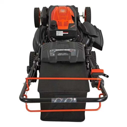 YARDMAX 22 in. 201 cc SELECT PACE 6 Speed CVT High Wheel FWD 3-in-1 Gas Walk Behind Self Propelled Lawn Mower - Image 2