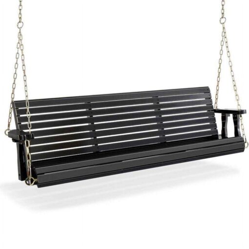 3-person Wood Porch Swing - Image 5