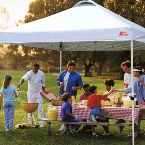 Mastercanopy Durable Ez Pop-up Canopy Tent with Roller Bag - Image 5