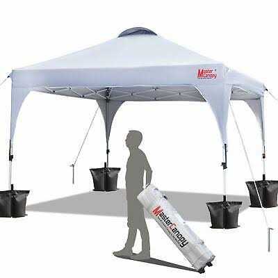 Mastercanopy Durable Ez Pop-up Canopy Tent with Roller Bag - Image 4