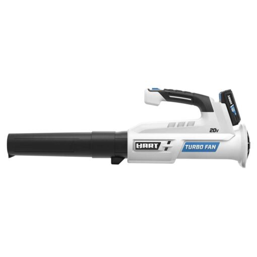 Hart 20-Volt 90 MPH at 250 CFM Battery-Powered Axial Blower Kit