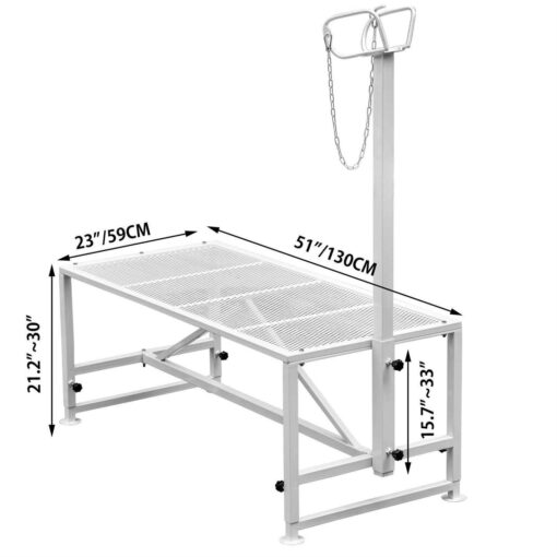 VEVOR Livestock Stand Trimming Stand 51×23 inches Livestock Trimming Stands for Goats YYZJJSCDLZ - Image 2