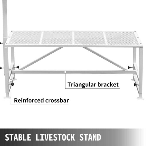 VEVOR Livestock Stand Trimming Stand 51×23 inches Livestock Trimming Stands for Goats YYZJJSCDLZ - Image 5