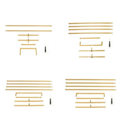 Efavormart Gold Metal Backdrop Wedding Flower Stand - Image 3