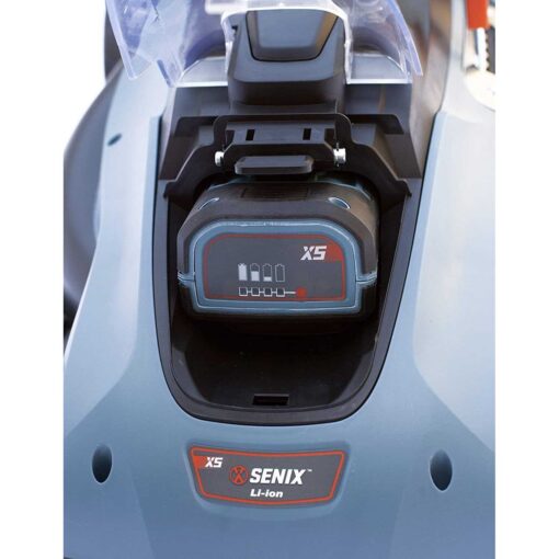 Senix 58V Max* 15-Inch Cordless Brushless Lawn Mower, 2.5Ah Lithium-Ion Battery and Charger Included LPPX5-L - Image 2