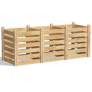 Greenes Fence Greenes Cedar Wood Stationary Composter