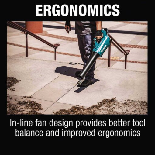 Makita 18V LXT Lithium Ion Brushless Cordless Blower Kit - XBU03SM1 - Image 4