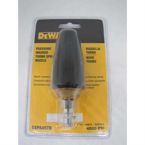 DEWALT 4500 PSI Pressure Washer Turbo Spray Nozzle - Dxpa45tn
