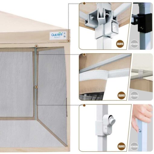 Quictent Pop Up Canopy with Netting - Image 2