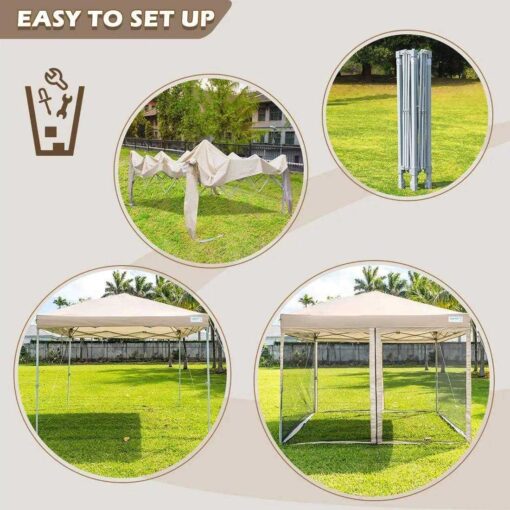 Quictent Pop Up Canopy with Netting - Image 4