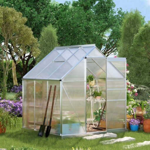 Outsunny 6' x Walk Greenhouse - Image 5