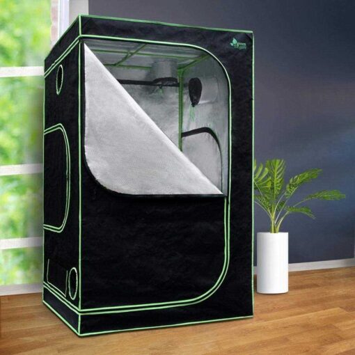 VIVOSUN S223 2×2 Grow Tent, 24x24x36 High Reflective Mylar with Observation Window and Floor Tray for Hydroponics Indoor - Image 4