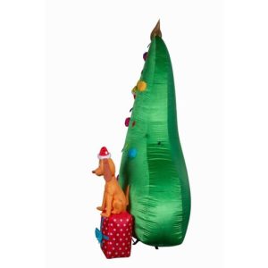 Dr. Seuss Pre-Lit Airblown Grinch Scene