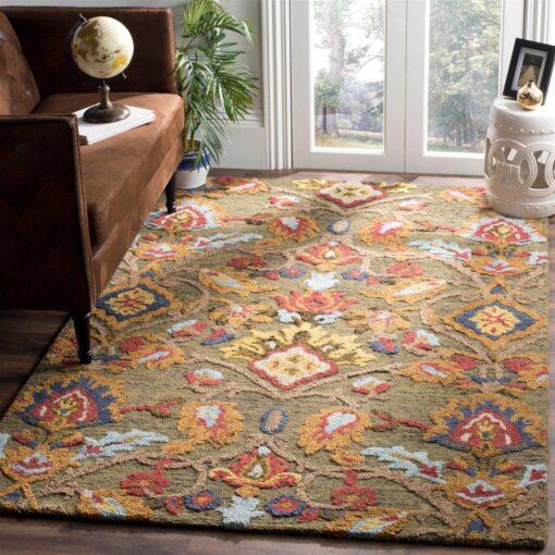 Safavieh Blossom Green Area Rug