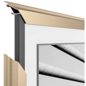 Deco TV Frames Customizable Alloy Scoop Frame for Samsung The Frame TV 2021-2023