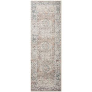 Chris Loves Julia x Loloi Jules JUL-07 Natural Ocean Area Rug