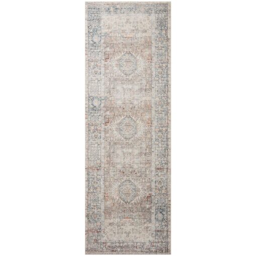 Chris Loves Julia x Loloi Jules JUL-07 Natural Ocean Area Rug