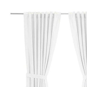 Ikea Ritva White Tie-Backs