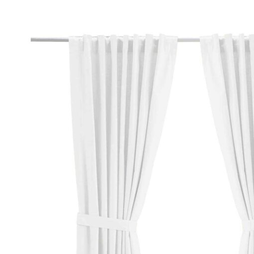 Ikea Ritva White Tie-Backs - Image 2