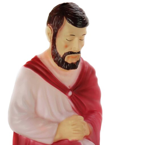 National Tree Company 3-pc. Vintage Styled Blow Mold Nativity - Image 3