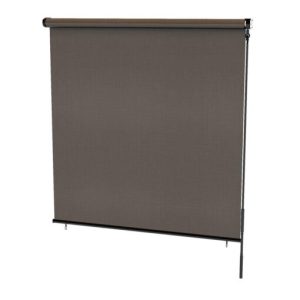 Radiance Cordless Exterior Crank Operated Solar Shade
