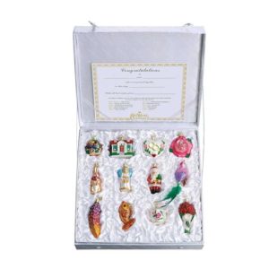 Old World Christmas Bride’s Collection Ornament Box Set