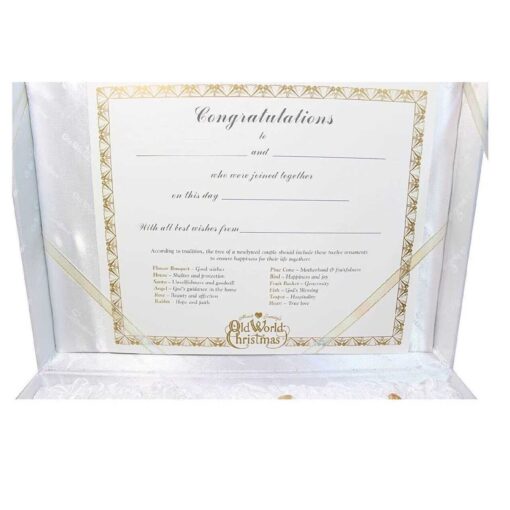 Old World Christmas Bride’s Collection Ornament Box Set - Image 2