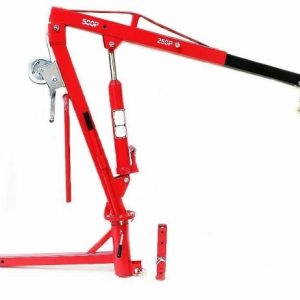 500 LB Pickup Truck Hydraulic PWC Dock JIB Engine Hoist Crane Hitch Mount Lift